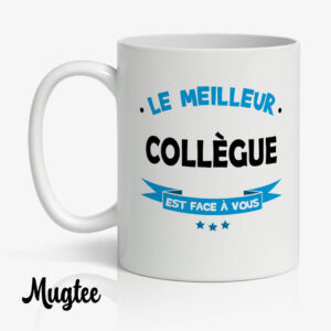 Mug Meilleur Collègue | Cadeau Original pour Collègues 6 Mug humoristique avec le texte