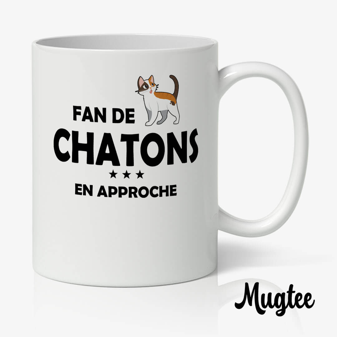 Mug Chaton | Un Cadeau Original pour Amoureux des Chats 1 Mug chaton original avec un chat et un message humoristique, parfait pour les amateurs de chats.
