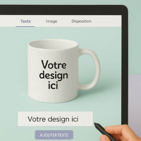 Personnaliser son mug - étape 2