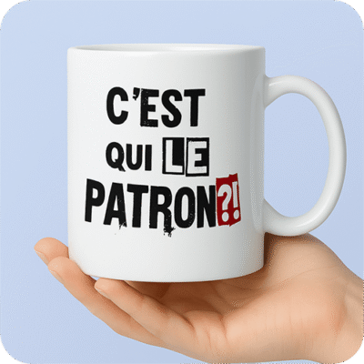 C'est qui lePatron - Le mug
